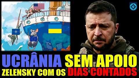 ⚠️URGENTE | Ocidente SUSPENDE apoio à Ucr4n14 | Zelensky com os D14S C0NT4D0S | 🔴Live Geoforça