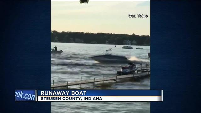 20-year-old woman arrested after boat spins out-of-control on Indiana lake