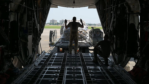 Cargo Offload at Yakumo Sub Base Japan during Mobility Guardian 2023