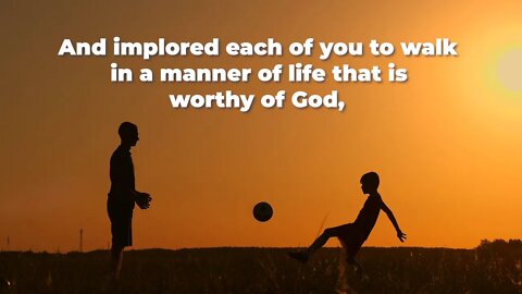 1 Thessalonians Chapter 2 [Lyric Video] - The Bible Song