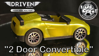 "2 Door Convertible" in Yellow- Model by Battat