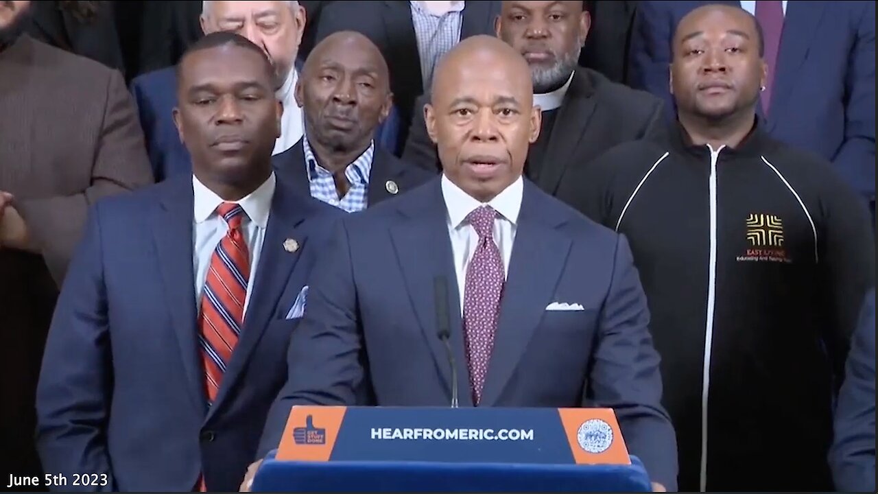 Border | Housing Illegal Immigrants In Private Residences | "It Is My Vision to Take the Next Step to This...Going to Faith-Based Locales And Then Move to Private Residents. There Are Residents...Who Have Spare Rooms." - New York's Mayor Er