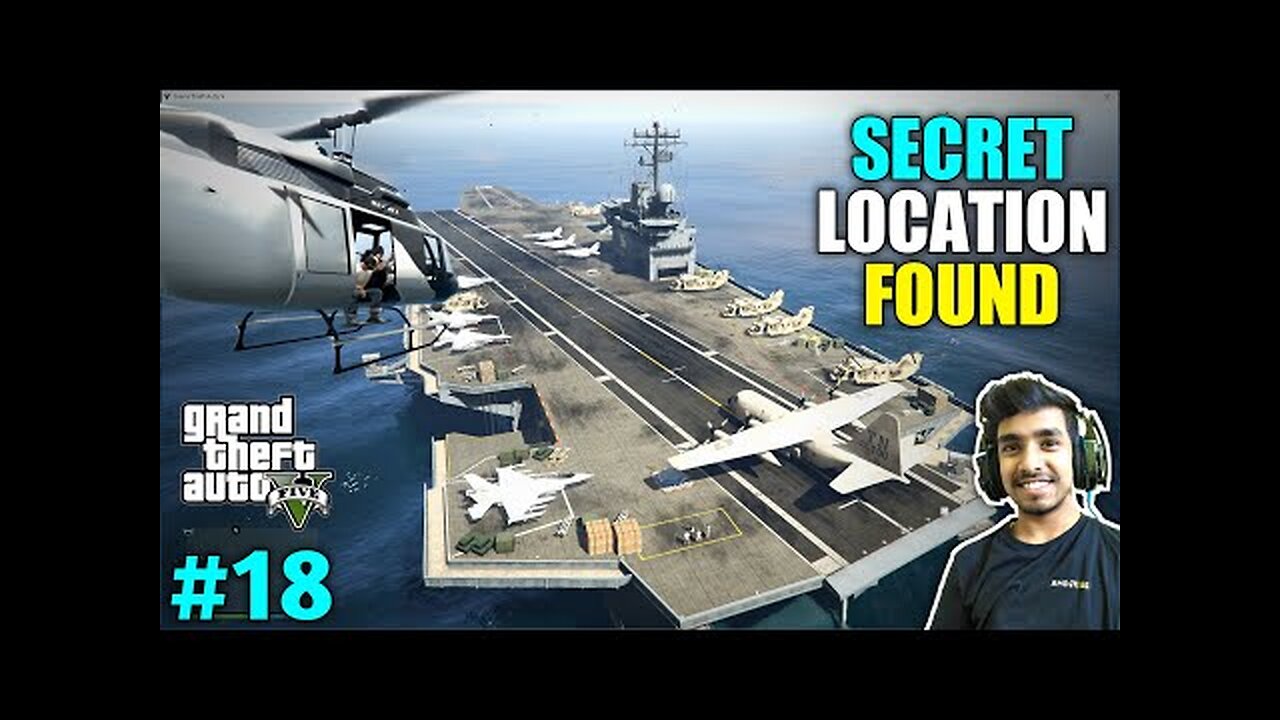 I FOUND TOP SECRET LOCATION | GTA V GAMEPLAY #18
