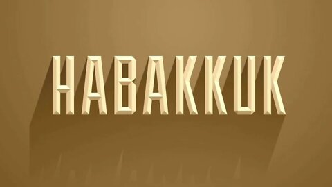 How To Pray For Judgement, Part 2 Habakkuk 3:11-19