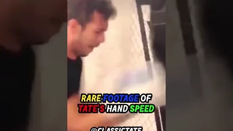 Rare Footage of Andrew Tate’s hand speed