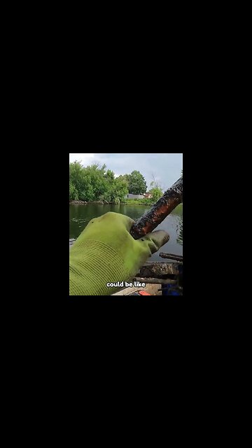 Magnet Fishing Reveals Musical Surprise! #magnetfishing