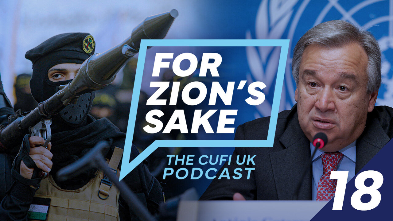 EP18 For Zion's Sake Podcast - The TRUTH about Jenin: Dismantling the lies of BBC, UN & Palestinians