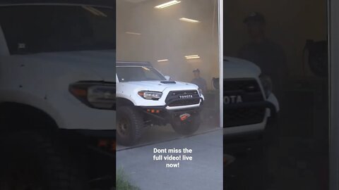 Quick Tease of the Tacoma Wrap reveal! Don't miss the full episode live now. #shorts #toyotatacoma