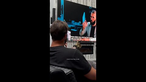 Tristan Tate Watching Brother Andrew On TV