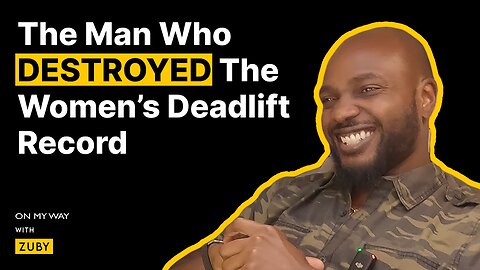 The man who DESTROYED the women’s deadlift record | Zuby