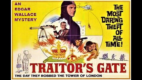 TRAITOR'S GATE 1964 Caper to Steal Britain's Crown Jewels from Tower of London FULL MOVIE in HD