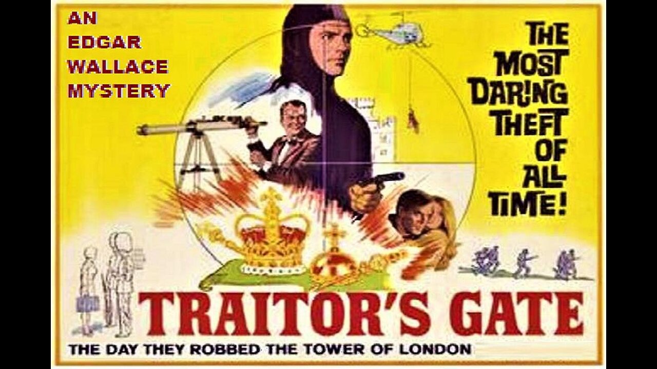TRAITOR'S GATE 1964 Caper to Steal Britain's Crown Jewels from Tower of London FULL MOVIE in HD