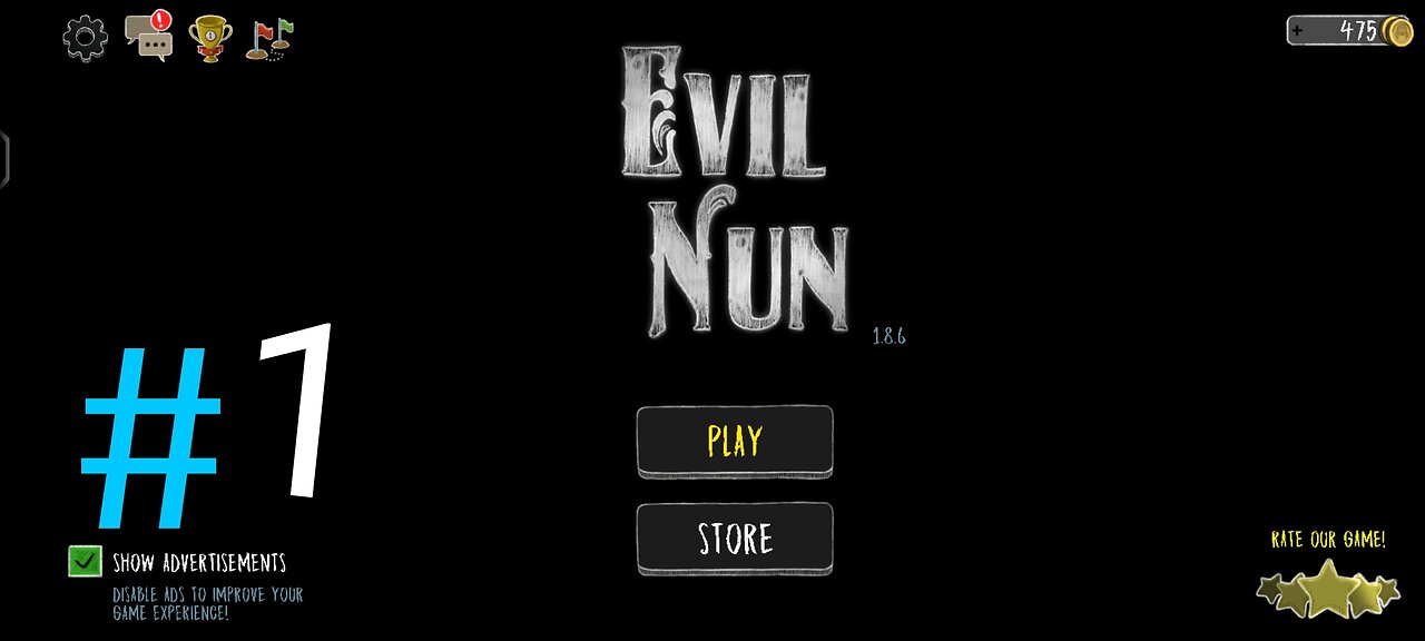Evil nun game play horror game play part 1