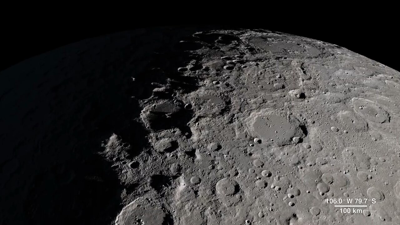 Tour of the Moon in 4K