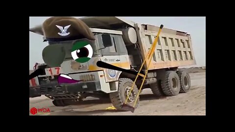 Biggest Monster Truck Crushing Car Dump Truck Bad Operator Skill Woa Doodles