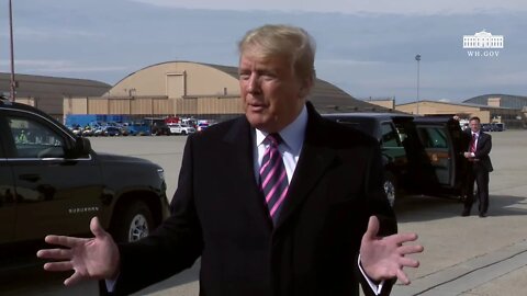 🔴 President Trump Delivers Remarks Upon Departure