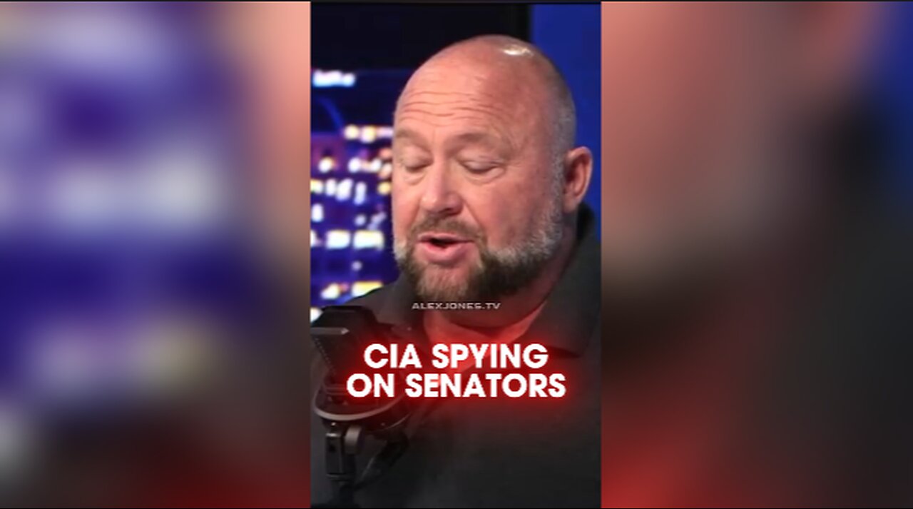 Alex Jones: CIA Admits To Spying on Senators - 9/17/24