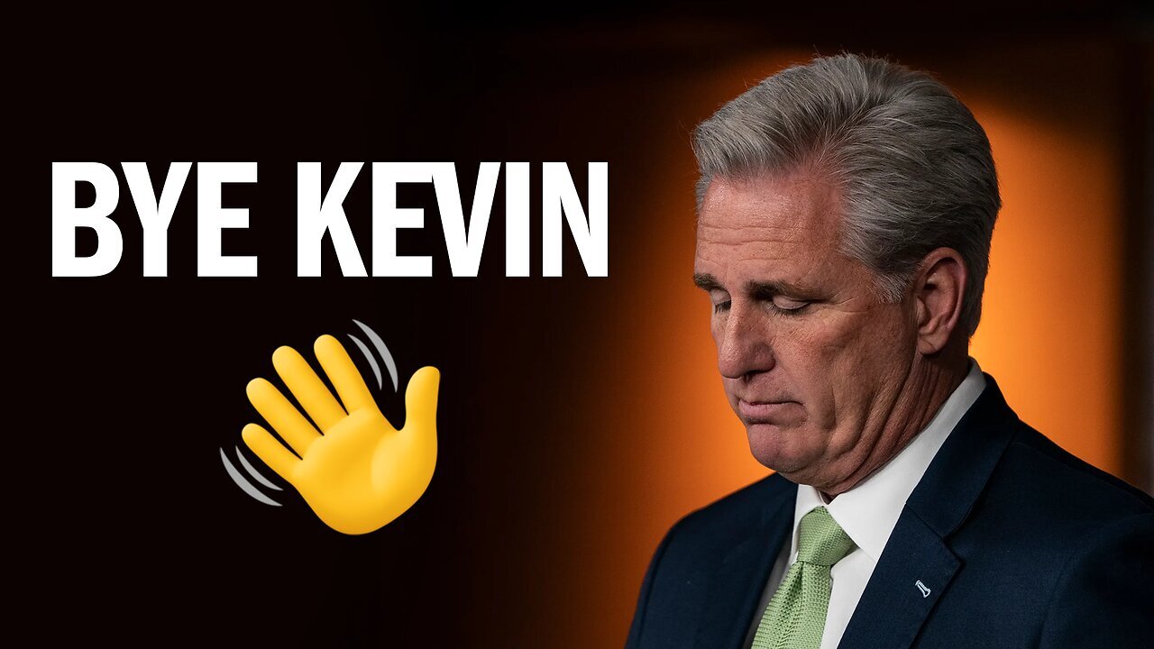 BYE KEVIN: Former Speaker McCarthy is Quitting Congress | Rep Matt Gaetz