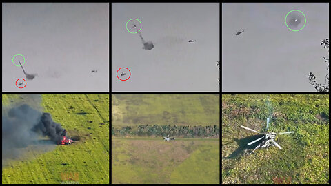 Russian Ka-52 helicopter was shot down by Ukrainian Manpad missile