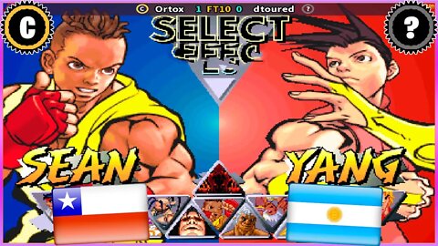 Street Fighter III 2nd Impact: Giant Attack (Ortox Vs. dtoured) [Chile Vs. Argentina]