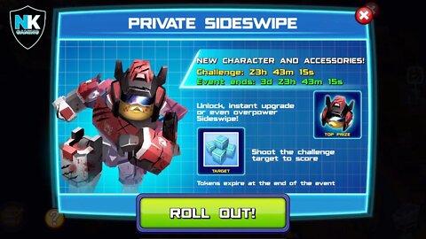 Angry Birds Transformers 2.0 - Private Sideswipe - Day 3 - Featuring Slipstream