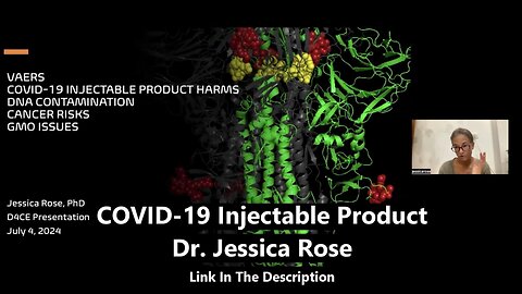 COVID-19 Injectable Product - Dr. Jessica Rose