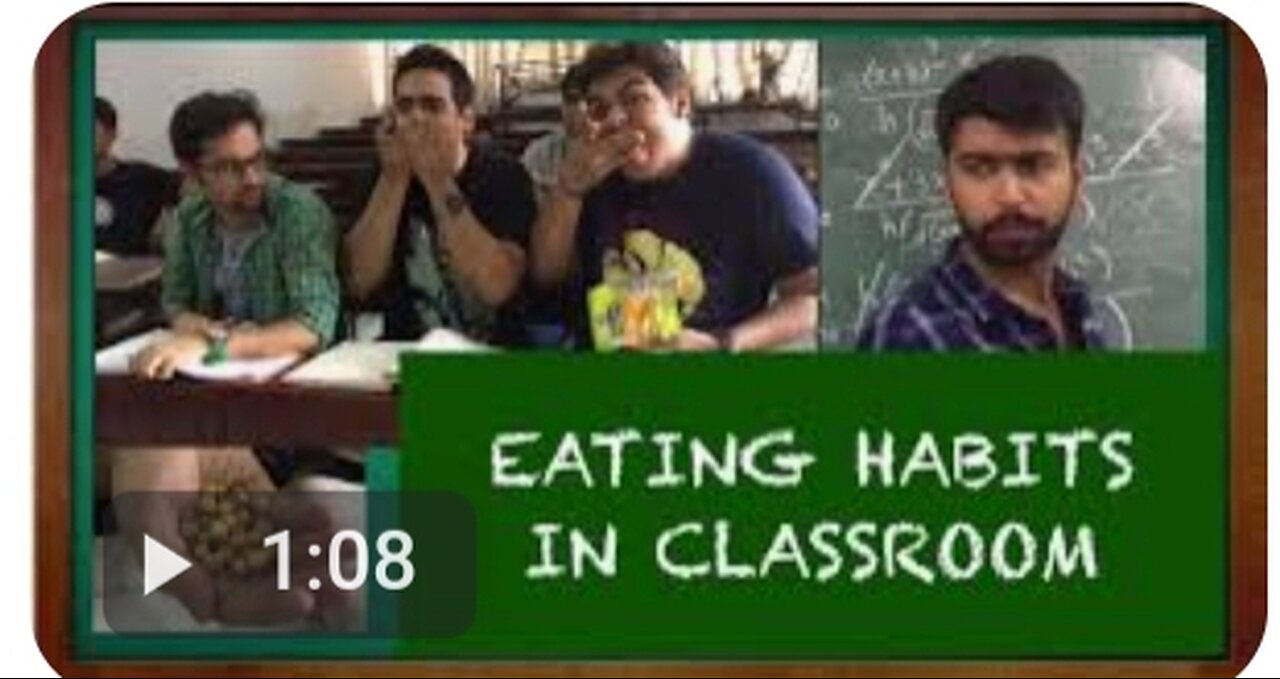 Eating_habits_in_classroom by #mr umerkot