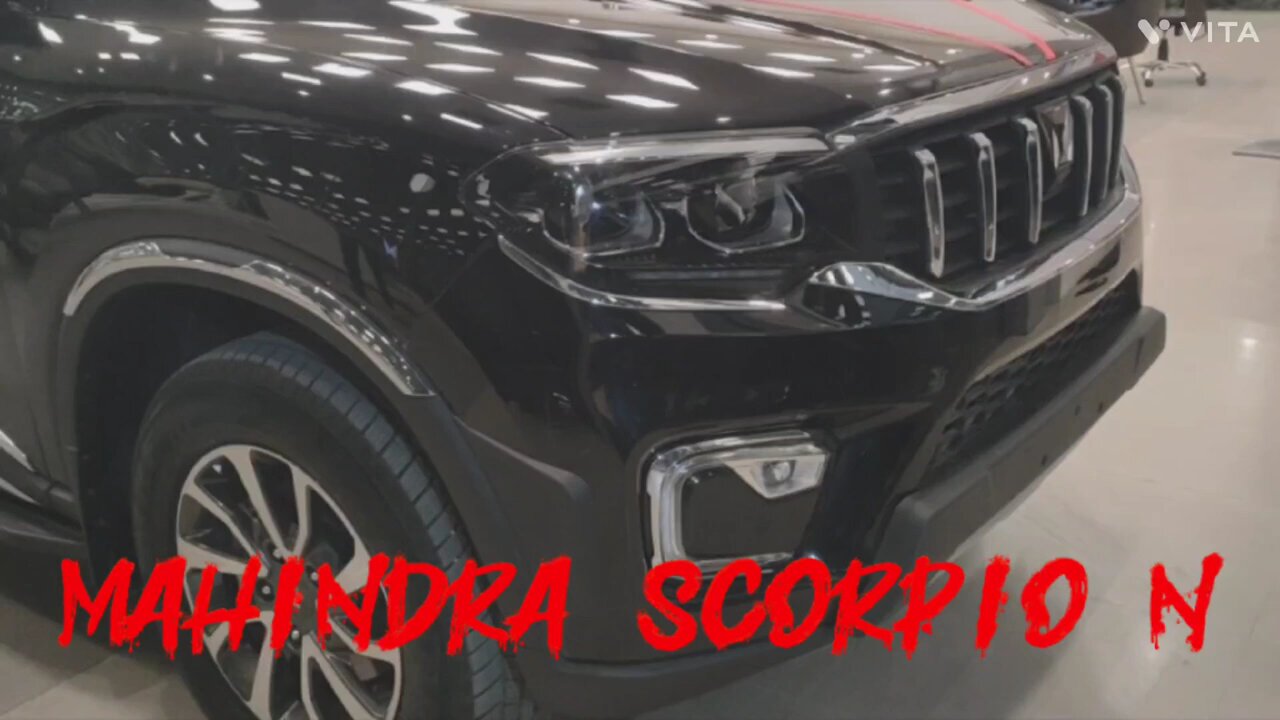 Mahindra Scorpio N 2023 Black