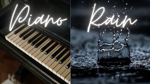 Piano Rain Sound - for sleep study or relaxing - These Videos Can Change Your Life