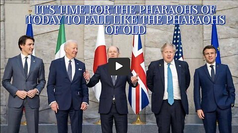 IT'S TIME FOR THE PHARAOHS OF TODAY TO FALL LIKE THE PHARAOHS OF OLD