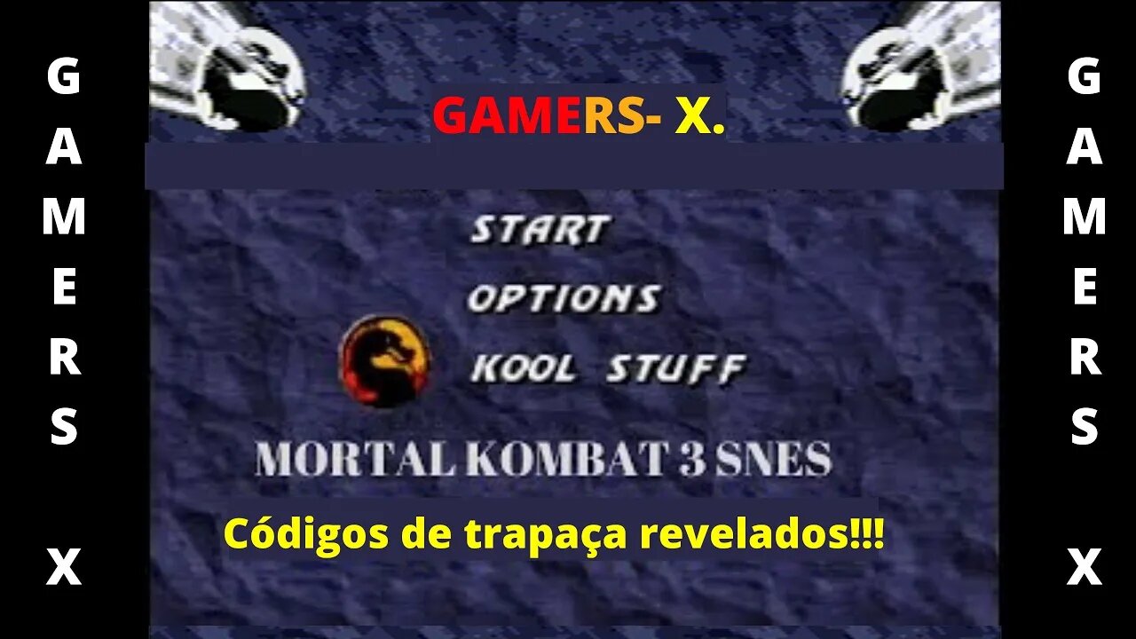 [2022] Mortal Kombat 3 - Como ativar os códigos secretos