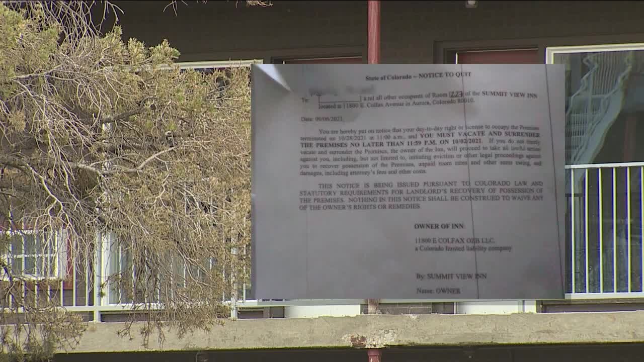 Class action lawsuit filed by former residents of Summit View Inn who were allegedly forced out