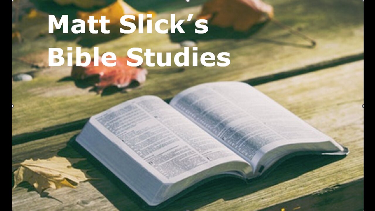 Matt Slick Bible Study, Romans 3 D