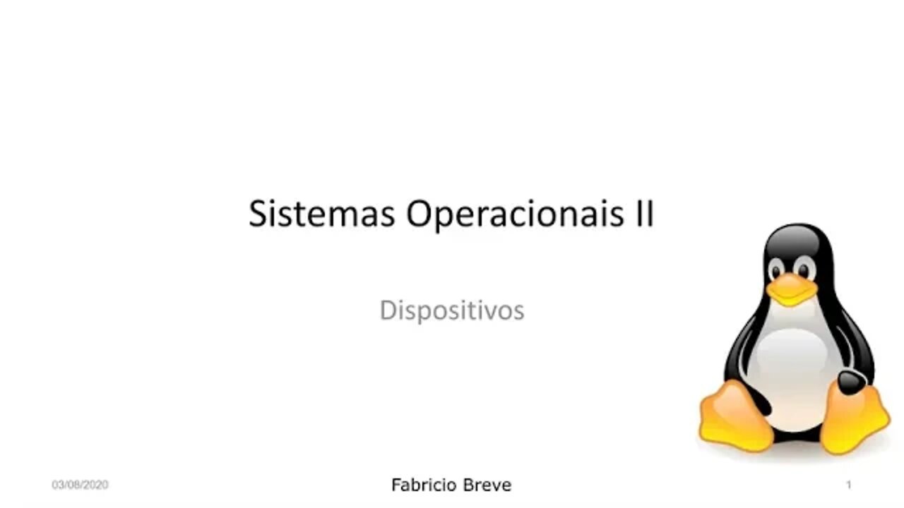 Aula 12 - Linux - Dispositivos