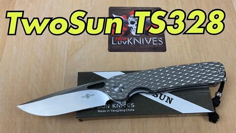 TwoSun TS328 / includes disassembly/ Tepe design and just one incredible knife !