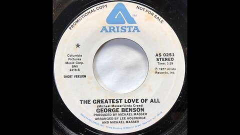 The Greatest Love of All