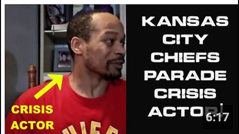 KANSAS CITY CHIEFS PARADE CRISIS ACTOR!