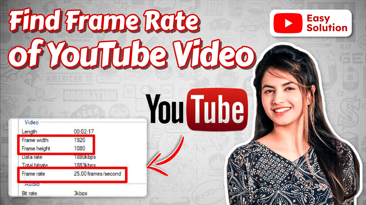 How to find the frame rate of YouTube video