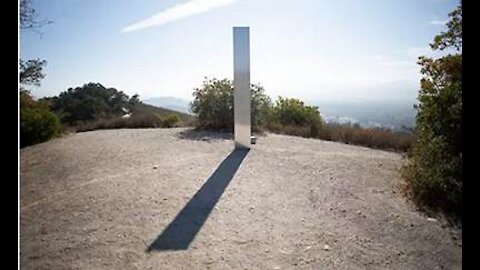 The third strange metallic structure at Mount Pine,California
