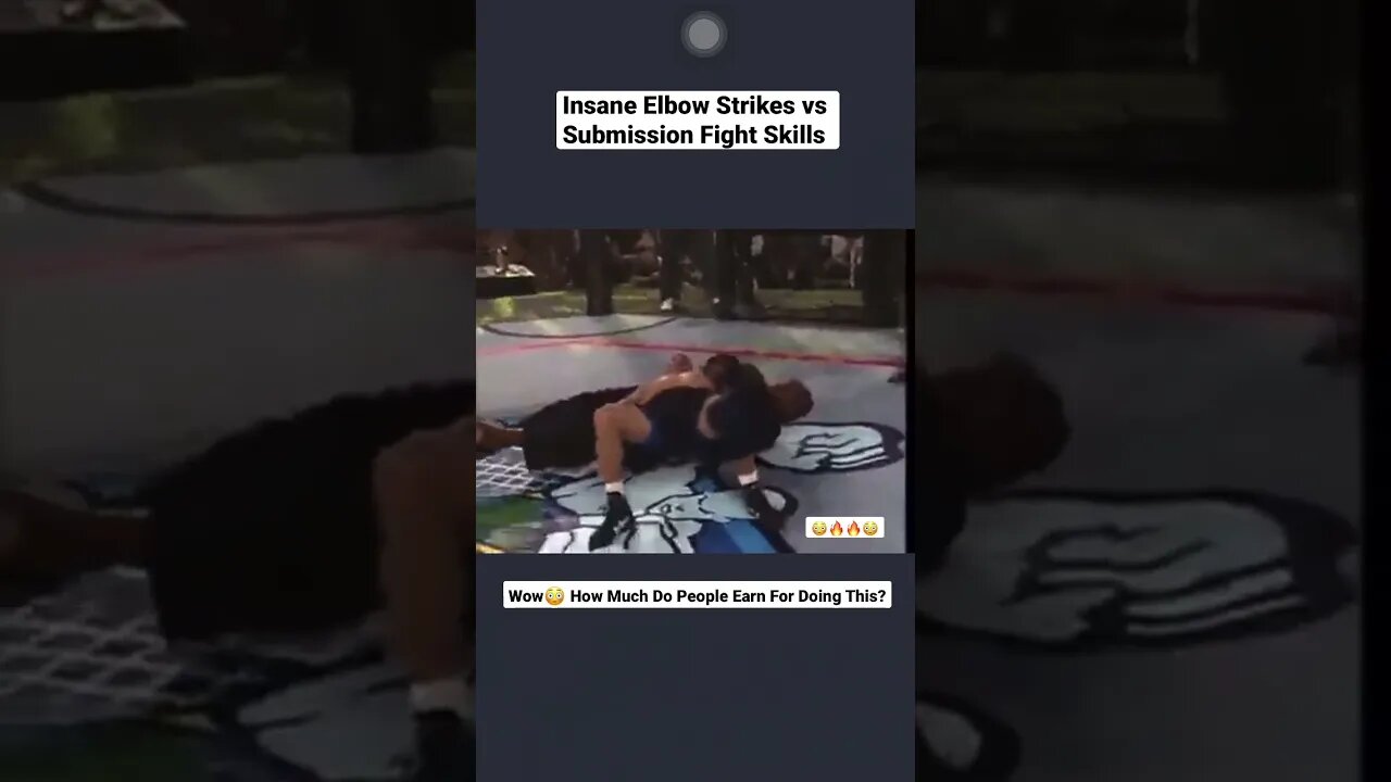 Insane Elbow Strikes vs Submission Fight Skills #shorts #boxing #fight #ufc #kickboxing