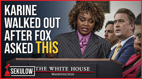 Karine Jean-Pierre Walked Out After Fox Asked THIS