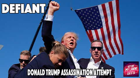 Assassination Attempt. Bloodied Donald Trump rushed off stage after shots at rally.