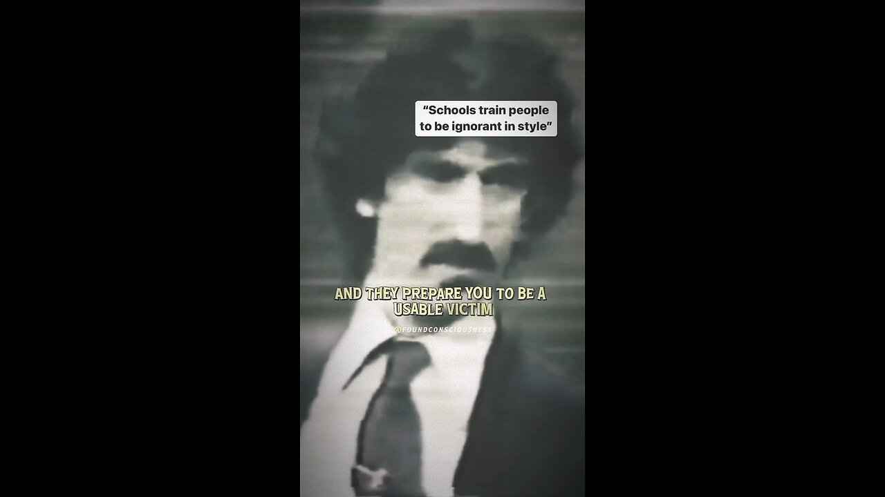 Schools Train People To Be Ignorant in Style