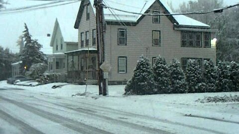 Al Gore visits Fitchburg? October snowstorm 2011