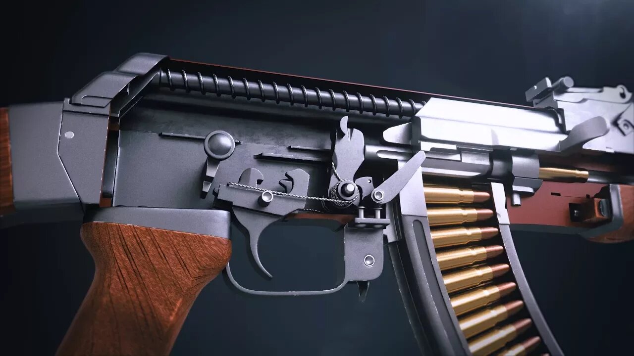 This is how an AK-47 works || anime rumble