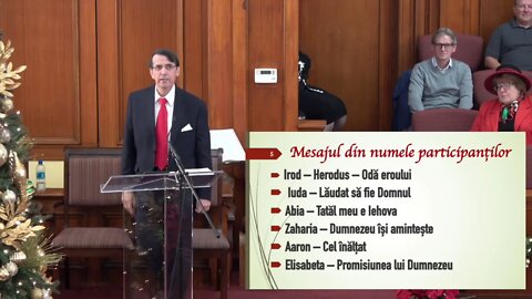 Mesajul numelor din Luca 1:5