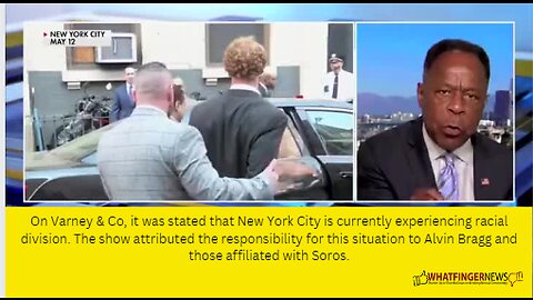 On Varney & Co, it was stated that New York City is currently experiencing racial division.