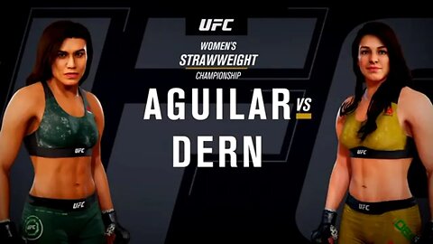 EA Sports UFC 3 Gameplay Mackenzie Dern vs Jessica Aguilar
