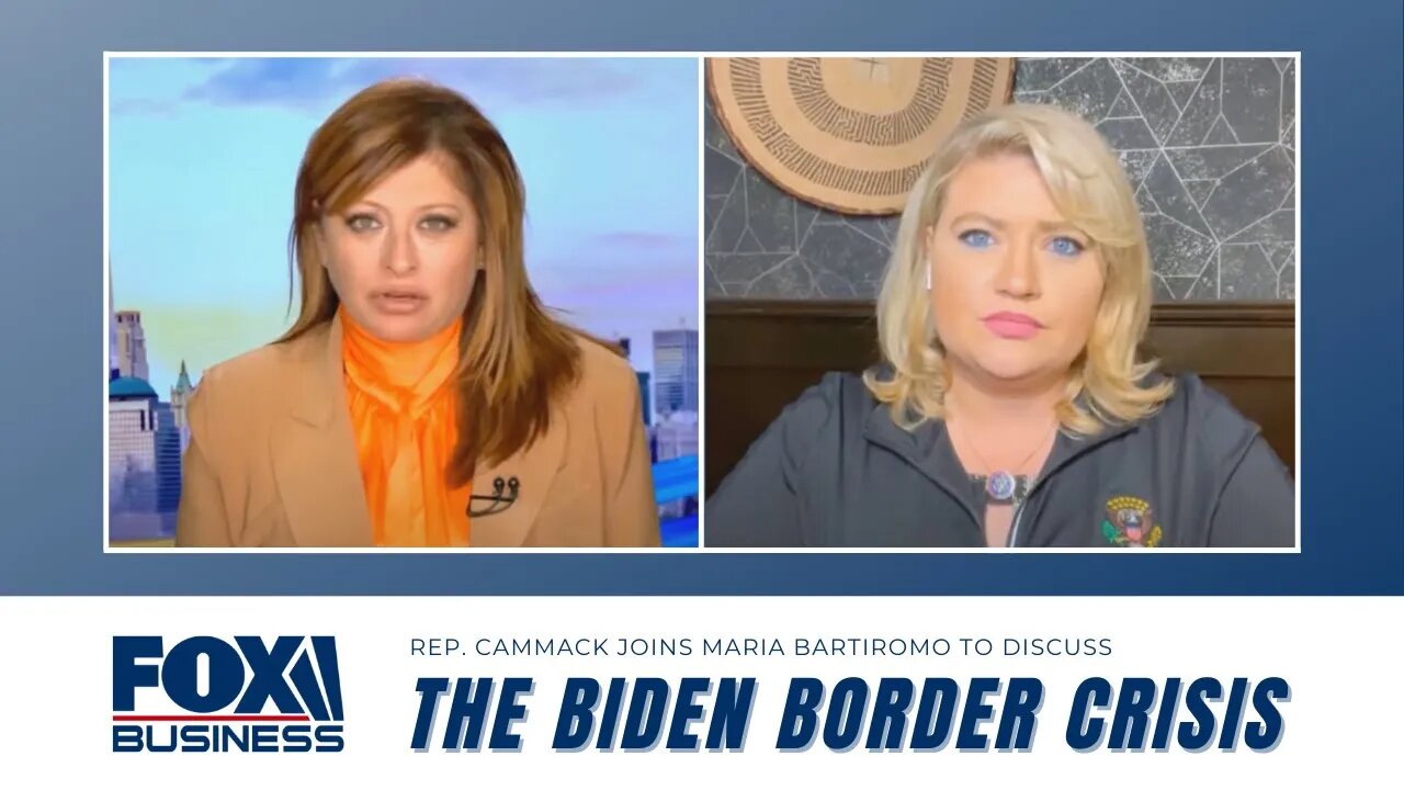 Rep. Cammack Joined FBN's Maria Bartiromo To Discuss Her Trip To The SW Border & Ongoing Crisis