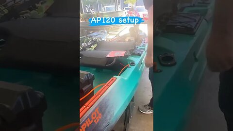 Prepping an Autopilot 120 for delivery. #kayakfishing #oldtownkayak
